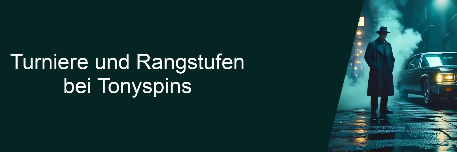 Turniere und Rangstufen bei Tonyspins Turniere und Rangstufen bei Tonyspins